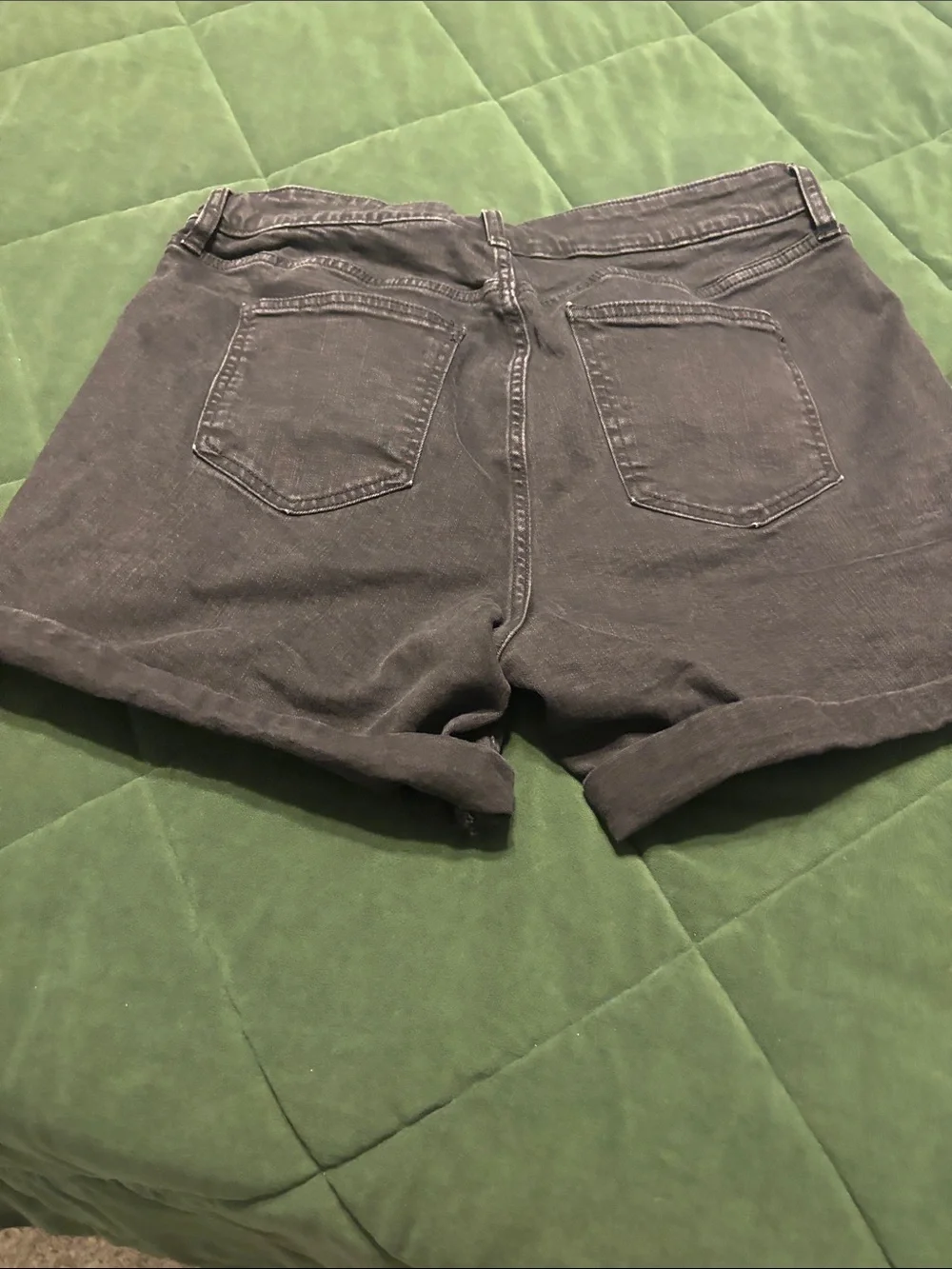 torrid Black Denim-Style Shorts